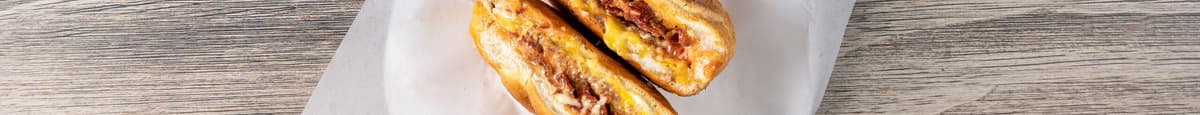 8. Beef Sausage, Beef Bacon, Egg & Cheese