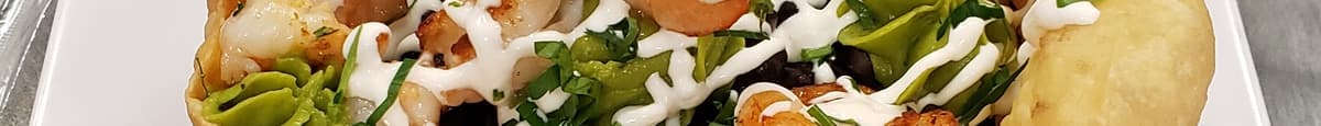 Taco Salad with Shrimp