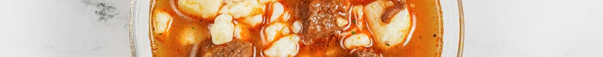 Goulash soupe  hongroise / Hungarian Goulash soup  