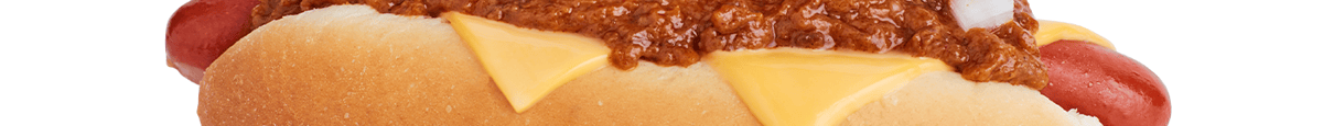 Chili Hot Dog with Cheese