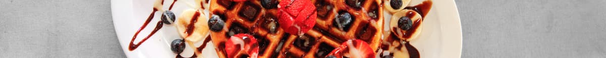 Waffle con Frutas / Waffle with Fruits