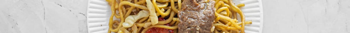 Sweet Tomato Beef Chow Mein