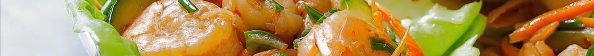 Butter Shrimp Lettuce Wraps