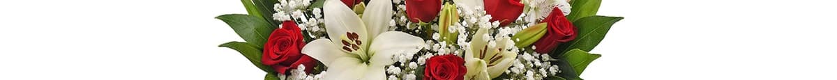 Bloom Haus™ 12 Plus Rose Bouquet - Red