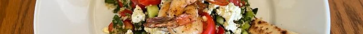 Grilled Shrimp & Tabbouleh