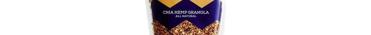 Chia Hemp Granola - All Natural (10 oz)