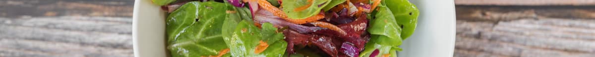 Organic Green Salad with Herb Dijon Vinaigrette