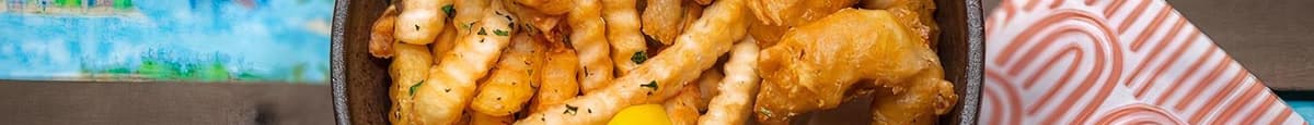 Five Jumbo Shrimp + Fries