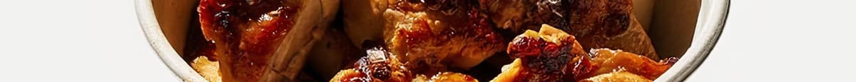 Charred Chicken with Garlic Aioli Side