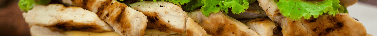Grilled Chicken Parmigiana Sub Sandwich
