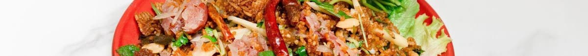 Kao Naem Tod (Crispy Rice Salad)