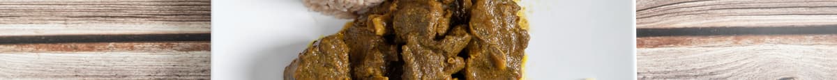 Curry Goat Plate