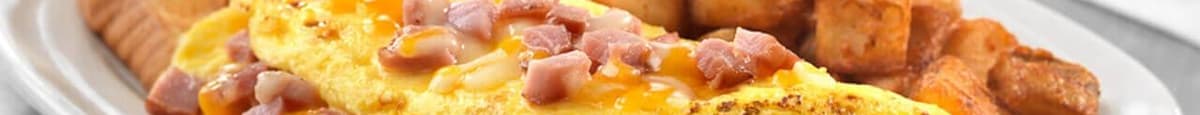 Ham & Cheese Omelet Platter
