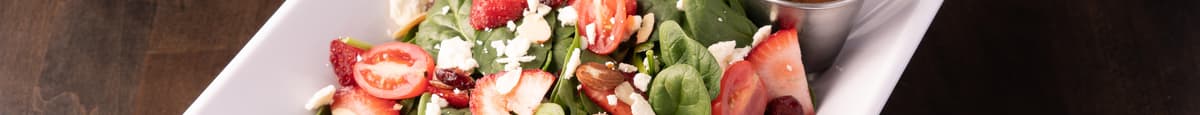 Spinach Strawberry Salad (Salade Espagnole a la Fraise)