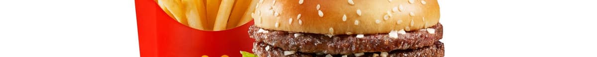 Double Big Mac Extra Value Meal [870-1300 Cals]