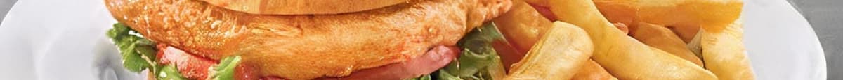 Chicken Sandwich with Fries