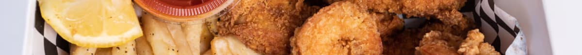 Louisiana Fried Chicken & Shrimp (Basket)