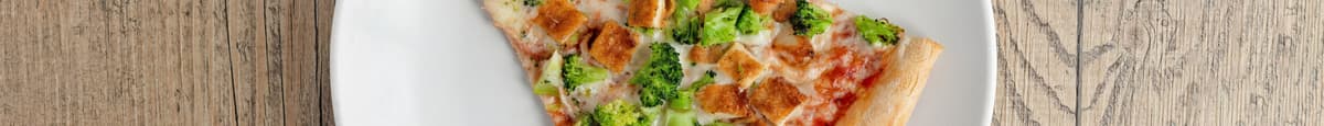 Chicken with Broccoli Pizza