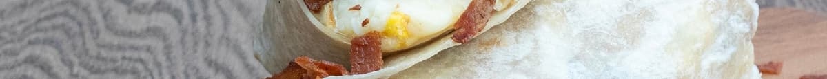Bacon and Eggs Burrito