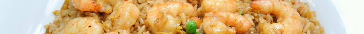 F7. Large Shrimp Fried Rice