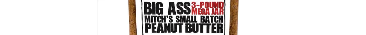 Big Ass 3-Pound Mega Jar Housemade Peanut Butter