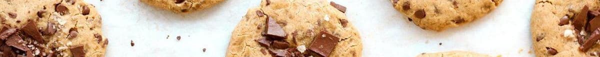 Biscuit chocolat et fleur de sel / Salted chocolate chip cookie