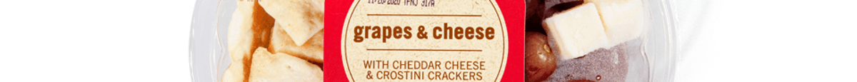 Fruit and Refrigerated Snacks - Grapes Cheese Crackers
