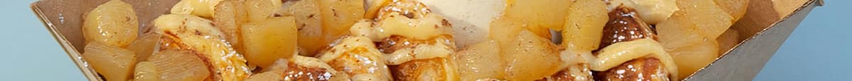 Apple Cinnamon Pancake with House Made Custard
