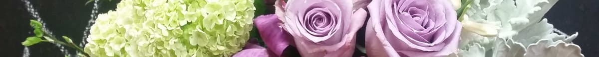 M5 Purple ,Lavender Color Flower Bouquet