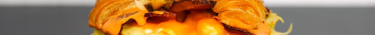 Bacon, Egg and Cheddar Sandwich