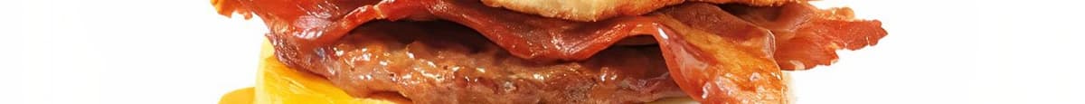 Sausage & Bacon Breakfast Sandwich