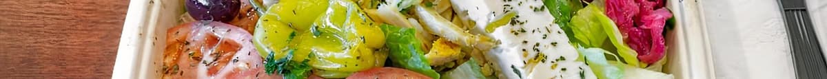 Greek Salad With Chicken