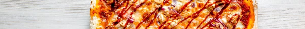 BBQ Chicken and Red Onion Pizza