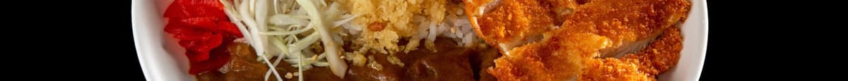 Curry Chicken Katsu Rice Set/日式咖喱香酥鸡排饭