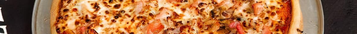 BBQ Chicken and Bacon Pizza