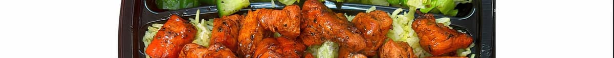 Dubai Spicy Grilled Chicken on Rice& Salad+ Soda