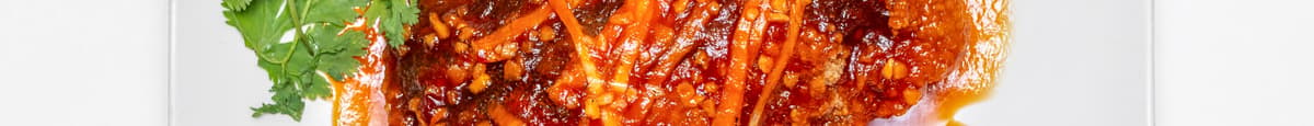 A23. 糖醋鱈魚 / Sliced Cod with Sweet & Sour Sauce