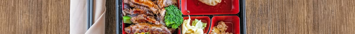 (L)Teriyaki Box (Chicken/Shrimp/Steak/Salmon)