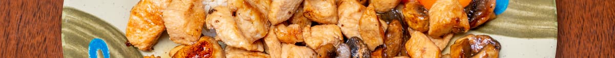 13. Hibachi Chicken with Mushrooms