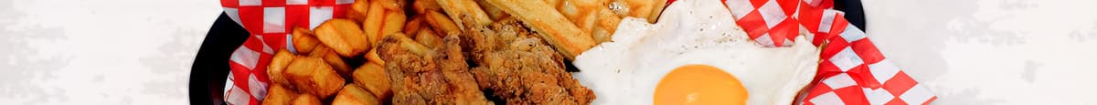  Chicken BOMBS N Waffle Breakfast
