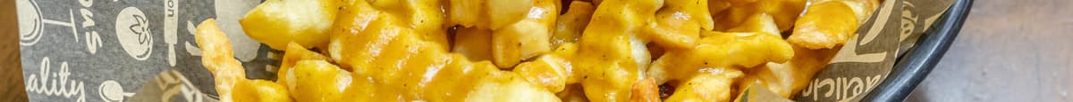 Crinkle Cut Curry Chips