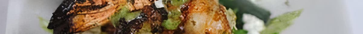 Grilled Pesto Shrimp
