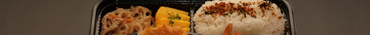 Mixed Seafood-Katsu Bento / ミックスフライ弁当