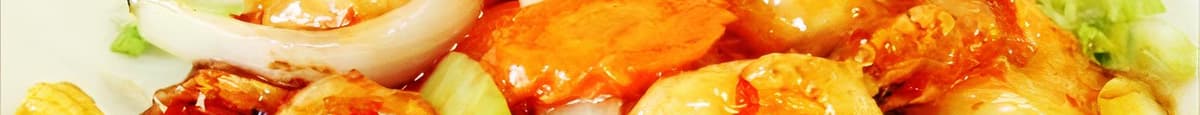 Prawns with Tamarind Sauce