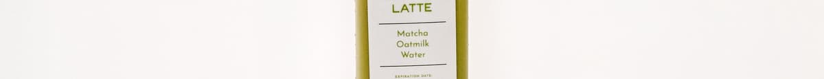 Iced Matcha Oat Milk Latte