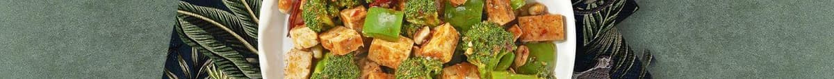 Tempting Sauteed Mixed Vegetable with Tofu