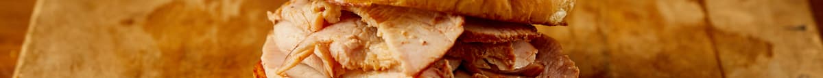 Sliced Turkey Sandwich