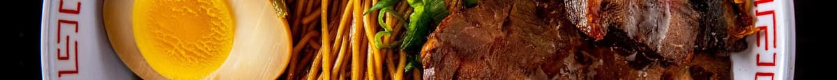 N3. Braised Beef Dry Noodles/老上海红烧牛肉拌面