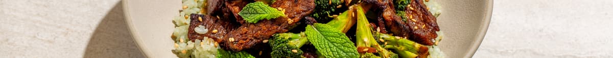 Organic Beef and Broccoli Bowl
