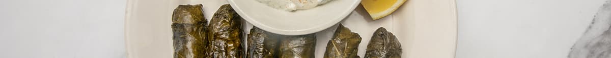 Meatless Stuffed Grape Leaves (6 Pieces)